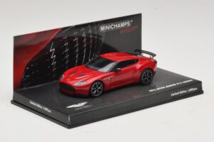 Aston Martin V12 Zagato Rot Minichamps 1:43 437137220 Metall – Bild 2 von 5