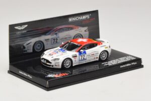 Aston Martin V8 Vantage #72 24 Hours of Nurburgring 2009 Minichamps 1:43 437091372 Metall – Bild 2 von 5