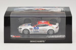 Aston Martin V8 Vantage #72 24 Hours of Nurburgring 2009 Minichamps 1:43 437091372 Metall – Bild 5 von 5