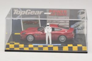 Aston Martin Vanquish S Rot Top Gear Mit Figur Minichamps 1:43 519431372 Metall – Bild 4 von 5