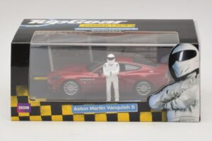 Aston Martin Vanquish S Rot Top Gear Mit Figur Minichamps 1:43 519431372 Metall – Bild 5 von 5