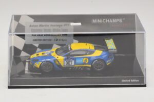 Aston Martin Vantage GT3 #007 A. Simonsen / Turner 24 Hours of Nurburgring 2013 Minichamps 1:43 437131307 Metall – Bild 4 von 5