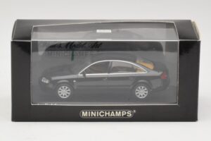 Audi A6 C5 Schwarz Minichamps 1:43 430010200 Metall – Bild 4 von 4
