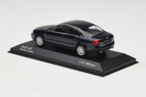 Audi A6 C5 Blau Metallic Minichamps 1:43 430010201 Metall – Bild 3 von 4