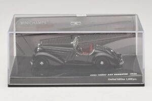 Audi Front 225 Roadster Schwarz Minichamps 1:43 437019131 Metall – Bild 4 von 5