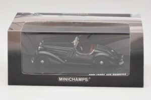 Audi Front 225 Roadster Schwarz Minichamps 1:43 437019131 Metall – Bild 5 von 5