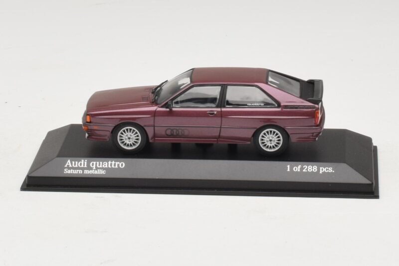 Audi Quattro Braun Metallic Minichamps 1:43 Audi Quattro Braun Metallic Minichamps 1:43 430019429 Metall