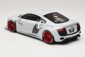 Audi R8 42 Liberty Walk Weiss GT Spirit 1:18 GT325 Resin – Bild 5 von 6