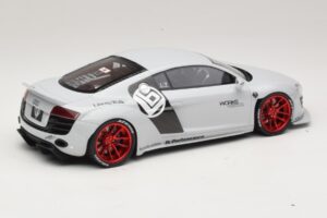 Audi R8 42 Liberty Walk Weiss GT Spirit 1:18 GT325 Resin – Bild 2 von 6