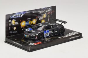 Audi R8 LMS GT3 #100 M. Ekstrom / O. Jarvis Abt Sportsline 24 Hours of Nurburgring 2010 Minichamps 1:43 437101900 Metall – Bild 2 von 5