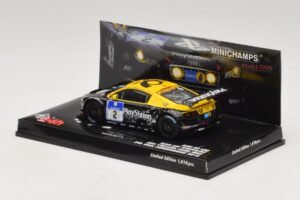 Audi R8 LMS GT3 #2 24 Hours of Nurburgring 2010 Minichamps 1:43 437101902 Metall – Bild 3 von 5