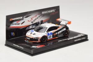 Audi R8 LMS GT3 #49 Krebs / Vogler Hankook 24 Hours of Nurburgring 2010 Minichamps 1:43 437101949 Metall – Bild 2 von 5