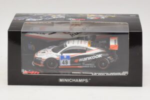 Audi R8 LMS GT3 #49 Krebs / Vogler Hankook 24 Hours of Nurburgring 2010 Minichamps 1:43 437101949 Metall – Bild 5 von 5