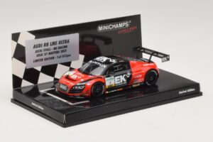 Audi R8 LMS Ultra #1 EK S. Asch / Stoll ADAC GT Masters 2013 Minichamps 1:43 437130101 Metall – Bild 2 von 5