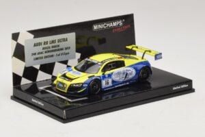 Audi R8 LMS Ultra #16 Busch 24 Hours of Nurburgring 2013 Minichamps 1:43 437130116 Metall – Bild 2 von 5