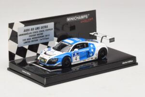Audi R8 LMS Ultra #4 Phoenix Racing Ammermuller / H-J. Stuck 24 Hours of Nurburgring 2013 Minichamps 1:43 437131304 Metall – Bild 2 von 5