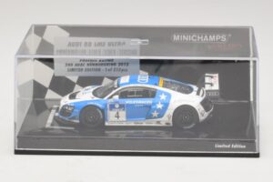 Audi R8 LMS Ultra #4 Phoenix Racing Ammermuller / H-J. Stuck 24 Hours of Nurburgring 2013 Minichamps 1:43 437131304 Metall – Bild 4 von 5