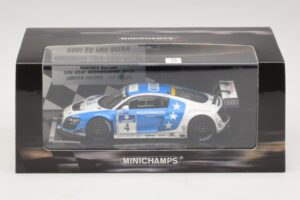 Audi R8 LMS Ultra #4 Phoenix Racing Ammermuller / H-J. Stuck 24 Hours of Nurburgring 2013 Minichamps 1:43 437131304 Metall – Bild 5 von 5