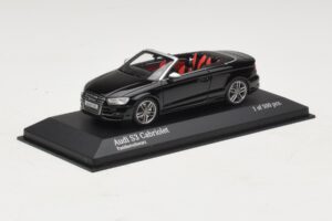 Audi S3 8P Cabriolet Schwarz Minichamps 1:43 437013030 Metall – Bild 2 von 4