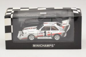 Audi Sport Quattro S1 #1 W. Rohrl Pikes Peak International Hill Climb Winner Record 1987 Minichamps 1:43 410871201 Metall – Bild 4 von 4