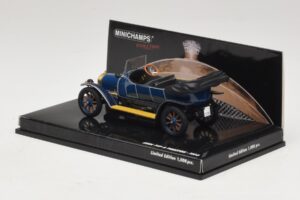Audi Typ A Phaeton Blau Minichamps 1:43 437019031 Metall – Bild 3 von 5