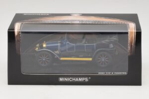 Audi Typ A Phaeton Blau Minichamps 1:43 437019031 Metall – Bild 5 von 5