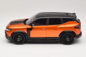 Dacia Duster Mk3 Redust Sport 4x2 Hybrid Metallic Orange Otto 1:18 OT1316 Resin – Bild 3 von 6