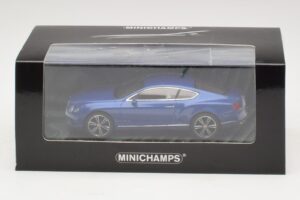 Bentley Continental GT V8 Blau Metallic Minichamps 1:43 436139982 Metall – Bild 4 von 4