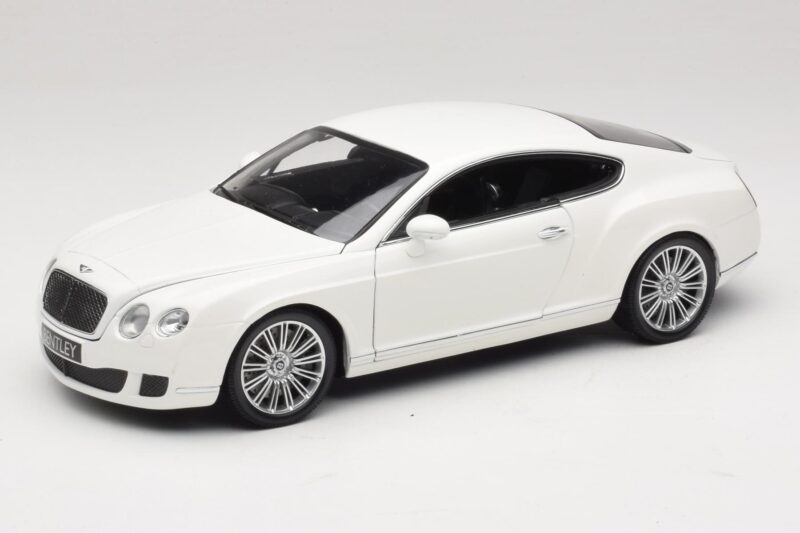 Bentley Continental GT Weiss Ersatzverpackung Minichamps 1:18 100139621-R1 Metall