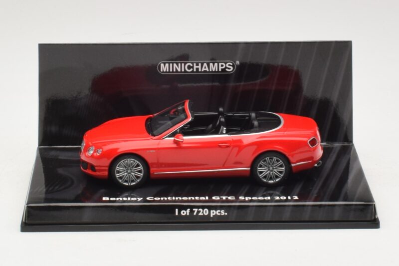 Bentley Continental GTC Speed Rot Minichamps 1:43 Bentley Continental GTC Speed Rot Minichamps 1:43 436139061 Metall