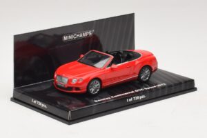 Bentley Continental GTC Speed Rot Minichamps 1:43 436139061 Metall – Bild 2 von 4