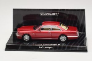 Bentley Continental R Rot Metallic Minichamps 1:43 436139920 Metall
