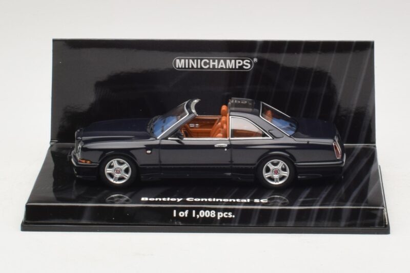Bentley Continental SC Dunkelblau Minichamps 1:43 436139990 Metall
