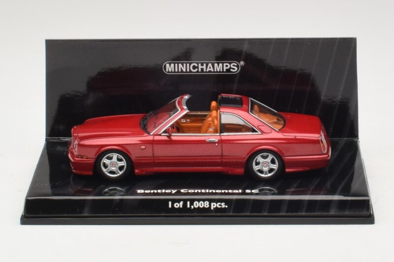 Bentley Continental SC Rot Metallic Minichamps 1:43 Bentley Continental SC Rot Metallic Minichamps 1:43 436139991 Metall