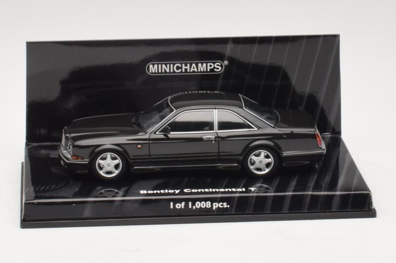 Bentley Continental T Schwarz Minichamps 1:43 Bentley Continental T Schwarz Minichamps 1:43 436139941 Metall