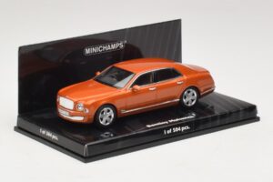 Bentley Mulsanne Orange Metallic Minichamps 1:43 436139902 Metall – Bild 2 von 4