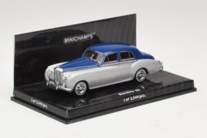 Bentley S2 Silberblau Minichamps 1:43 436139950 Metall – Bild 2 von 4