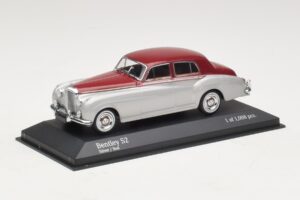 Bentley S2 Silber Rot Minichamps 1:43 403139953 Metall – Bild 2 von 4
