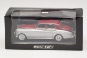 Bentley S2 Silber Rot Minichamps 1:43 403139953 Metall – Bild 4 von 4