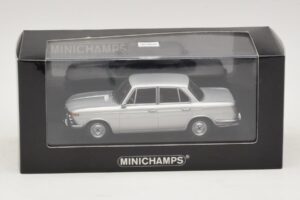 BMW 1800 TI/SA Silber Minichamps 1:43 400025100 Metall – Bild 4 von 4