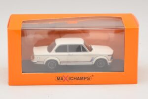 BMW 2002 Turbo Weiss Maxichamps 1:43 940022201 Metall – Bild 4 von 4