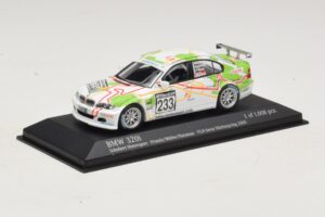 BMW 320i E46 #233 A. Priaulx / J. Muller Schubert Motorsport VLN Nurburgring 2005 Minichamps 1:43 400052433 Metall – Bild 2 von 4