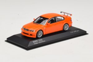 BMW 320i E46 Straßenversion Orange Minichamps 1:43 400052400 Metall – Bild 2 von 4