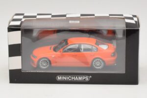 BMW 320i E46 Straßenversion Orange Minichamps 1:43 400052400 Metall – Bild 4 von 4