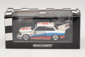 BMW 320i Group 5 #13 M. Winkelhock DRM 1977 Minichamps 1:43 400772313 Metall – Bild 4 von 4