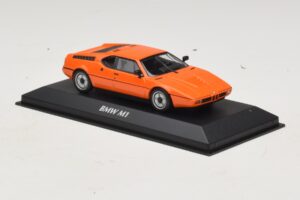 BMW M1 Orange Maxichamps 1:43 940025020 Metall – Bild 3 von 4