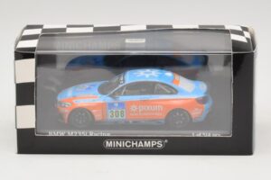 BMW M235i Team Adrenalin #308 Fischer / Zils 24 Hours of Nurburgring 2014 Minichamps 1:43 437142408 Metall – Bild 4 von 4