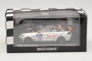 BMW M235i Team Valentin Racing #310 Piepenbrink 24 Hours of Nurburgring 2014 Minichamps 1:43 437142410 Metall – Bild 4 von 4