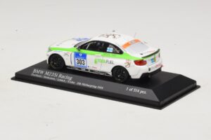 BMW M235i ToolFuel #303 Krohn 24 Hours of Nurburgring 2014 Minichamps 1:43 437142403 Metall – Bild 3 von 4