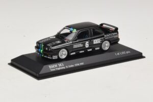 BMW M3 E30 #6 F. Grohs DTM 1987 Minichamps 1:43 430872006 Metall – Bild 2 von 4